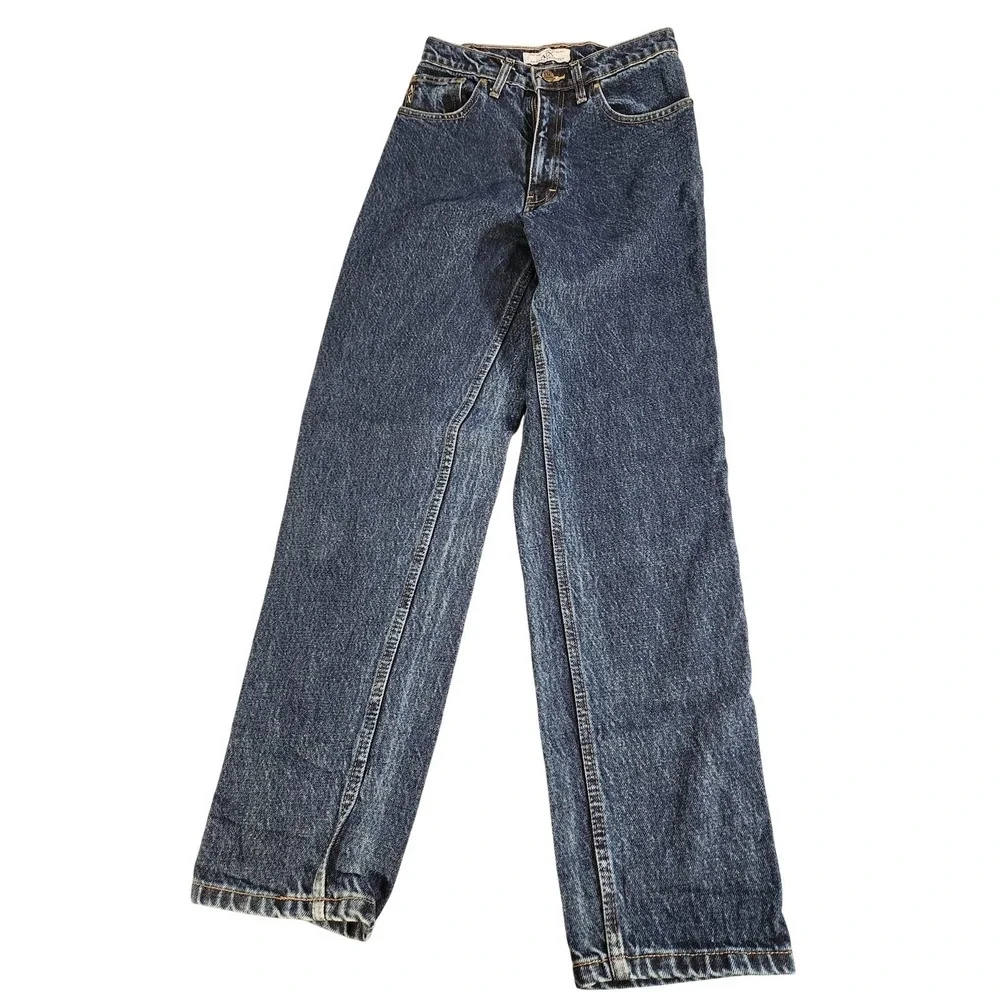 Armani Exchange Jeans Mens 28x29 Blue Straight Regular Fit Denim Medium Wash
